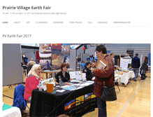 Tablet Screenshot of earth-fair.org